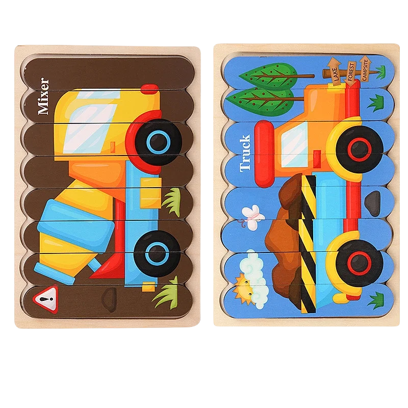 Puzzle Recto-Verso Montessori – Deux Fois Plus de Plaisir et d'Apprentissage