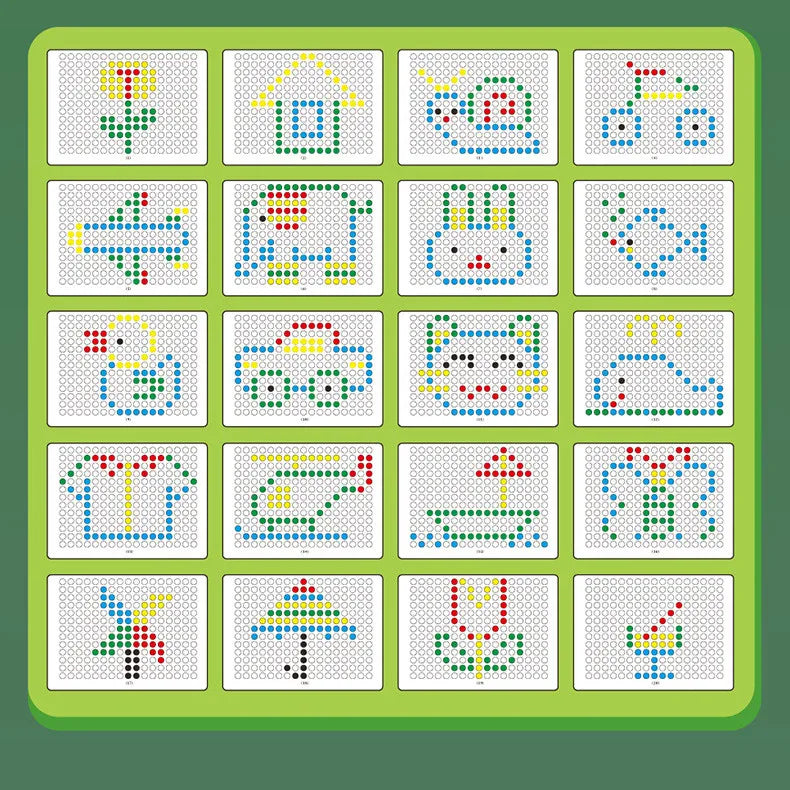 Tableau Magnétique Montessori – Stimulez la Créativité et la Motricité Fine de Votre Enfant