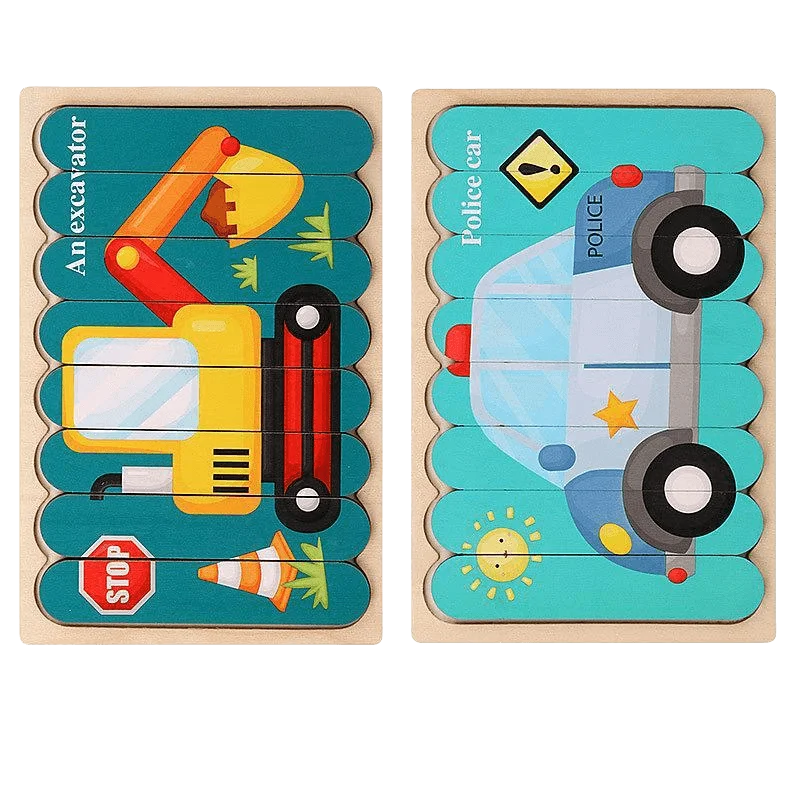 Puzzle Recto-Verso Montessori – Deux Fois Plus de Plaisir et d'Apprentissage