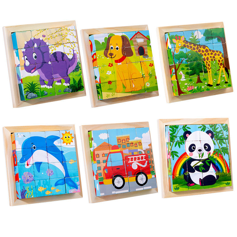 Puzzle Cube Montessori – Stimulez l'Esprit Créatif de Votre Enfant