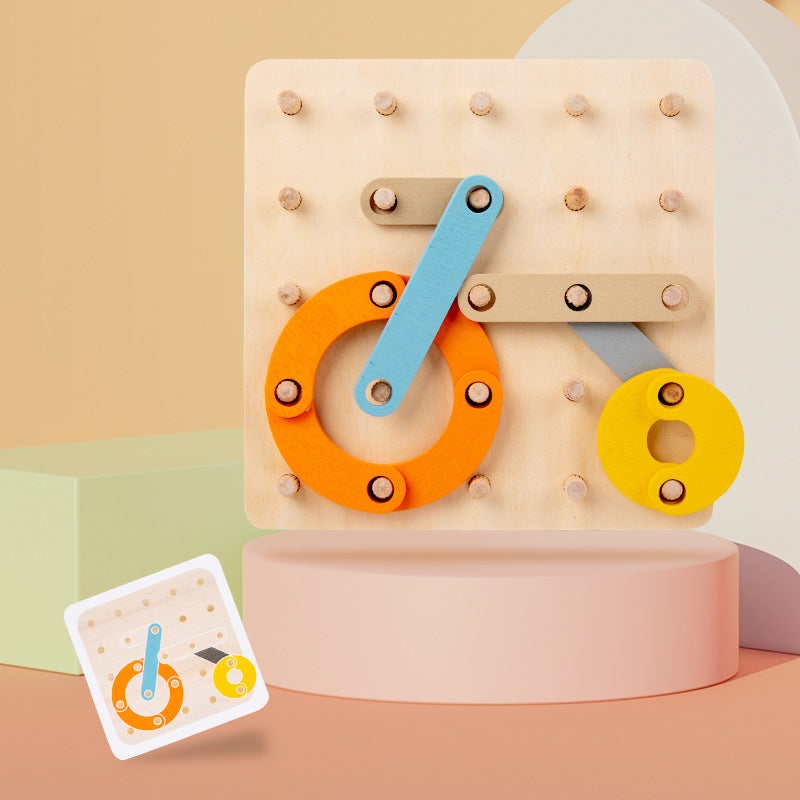 Geoboard Montessori – Éveillez la Créativité Géométrique de Votre Enfant