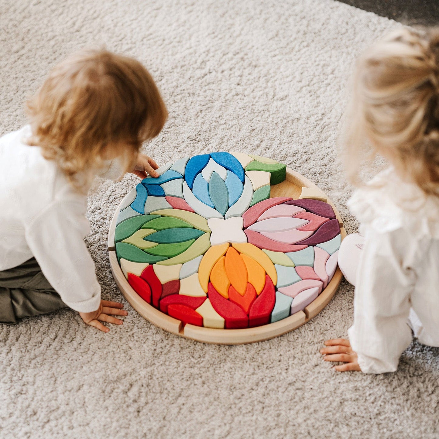 Set de Construction en Bois – Stimulez la Créativité et la Coordination de Votre Enfant