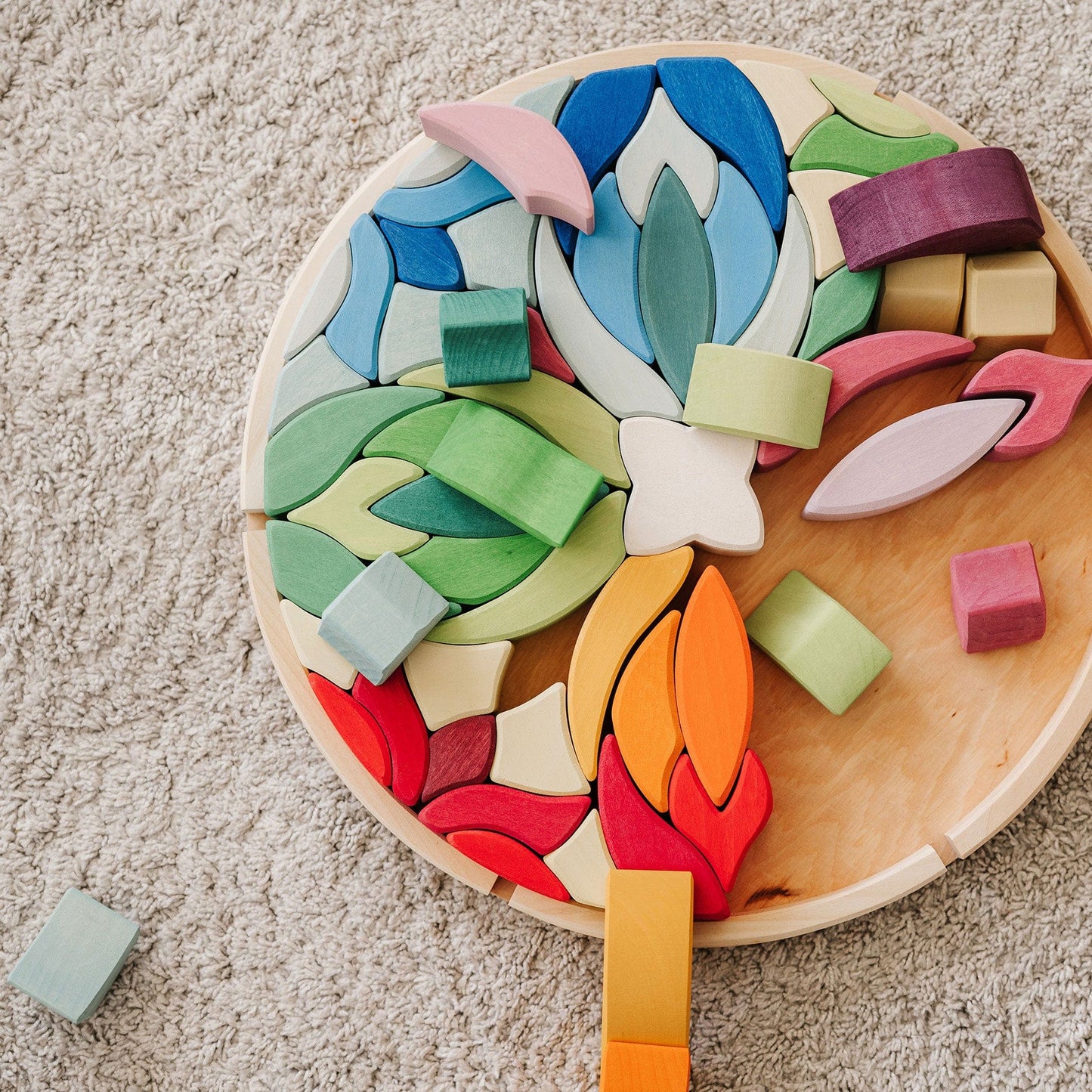Set de Construction en Bois – Stimulez la Créativité et la Coordination de Votre Enfant