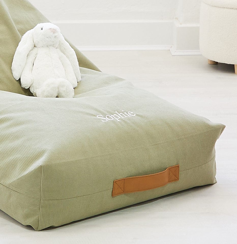 Pouf Arya en Velours Côtelé – Le cocon personnel de votre enfant