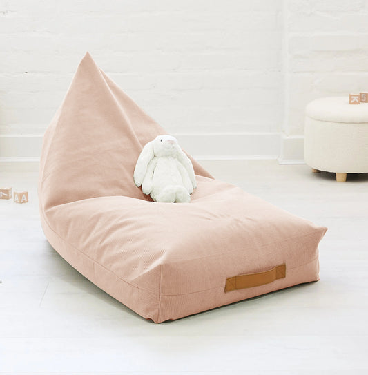 Pouf Arya en Velours Côtelé – Le cocon personnel de votre enfant