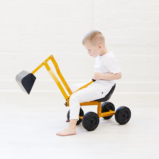 Pelle Mécanique Porteur en Acier pour Enfants – Creusez le terrain de l'imagination
