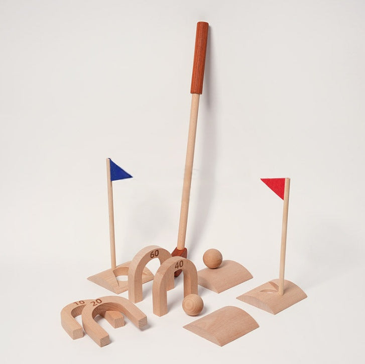 Set de Golf Montessori – Précision, patience et plaisir en plein mouvement