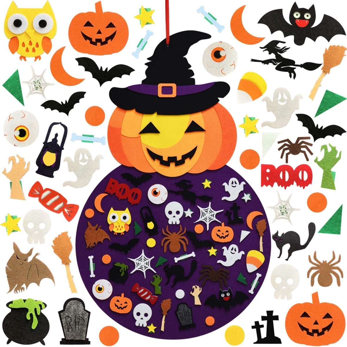 Activité Manuelle d'Halloween Montessori : une aventure créative pour petits sorciers