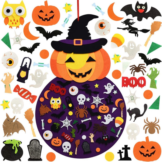 Activité Manuelle d'Halloween Montessori : une aventure créative pour petits sorciers